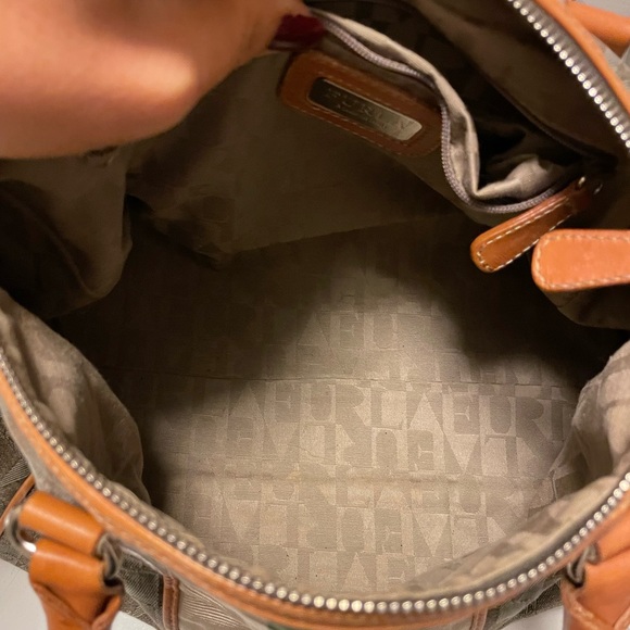 Adorable Furla Italy Medium Monogram Hand Bag - Picture 6 of 6